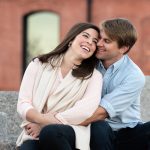 first ward park engagement session