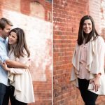 uptown charlotte engagement session